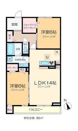 トタカ東小岩の物件間取画像